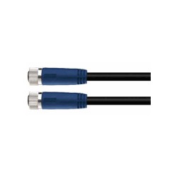 Connecteur femelle M8, 4 pol.,   IP67, 4A, non-blindé